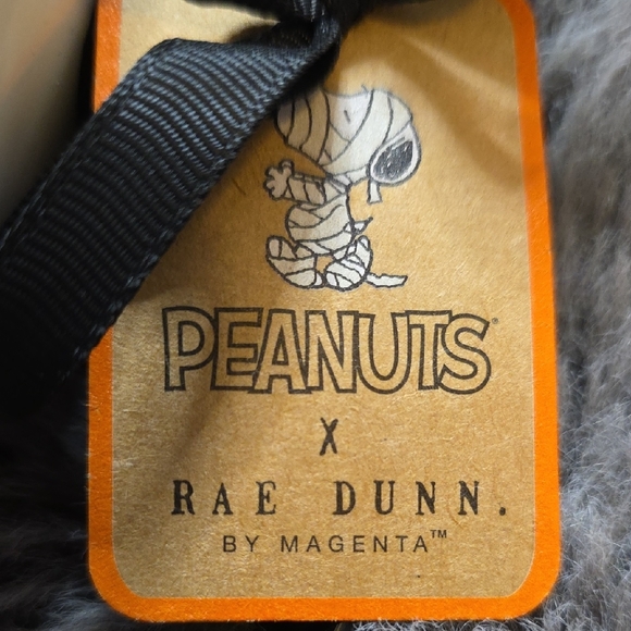 Rae Dunn Snoopy Skeleton Mug - Cream and Black so stinking cute - Picture 2 of 11